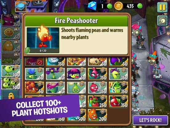Plants vs. Zombies 2: It's About Time Plants vs. Zombies Heroes
