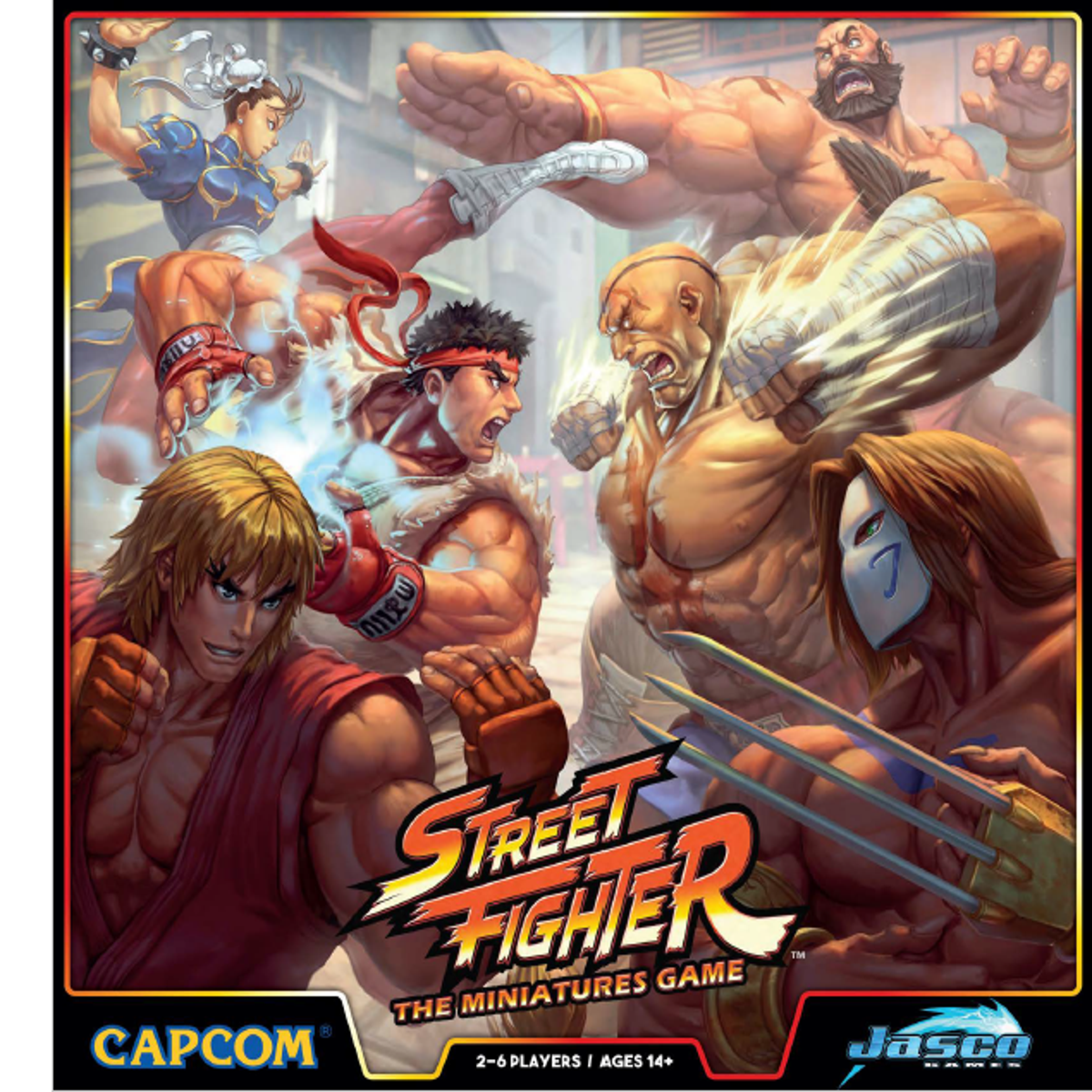 CapCom Street Fighter Deck-Building Game, Board Game