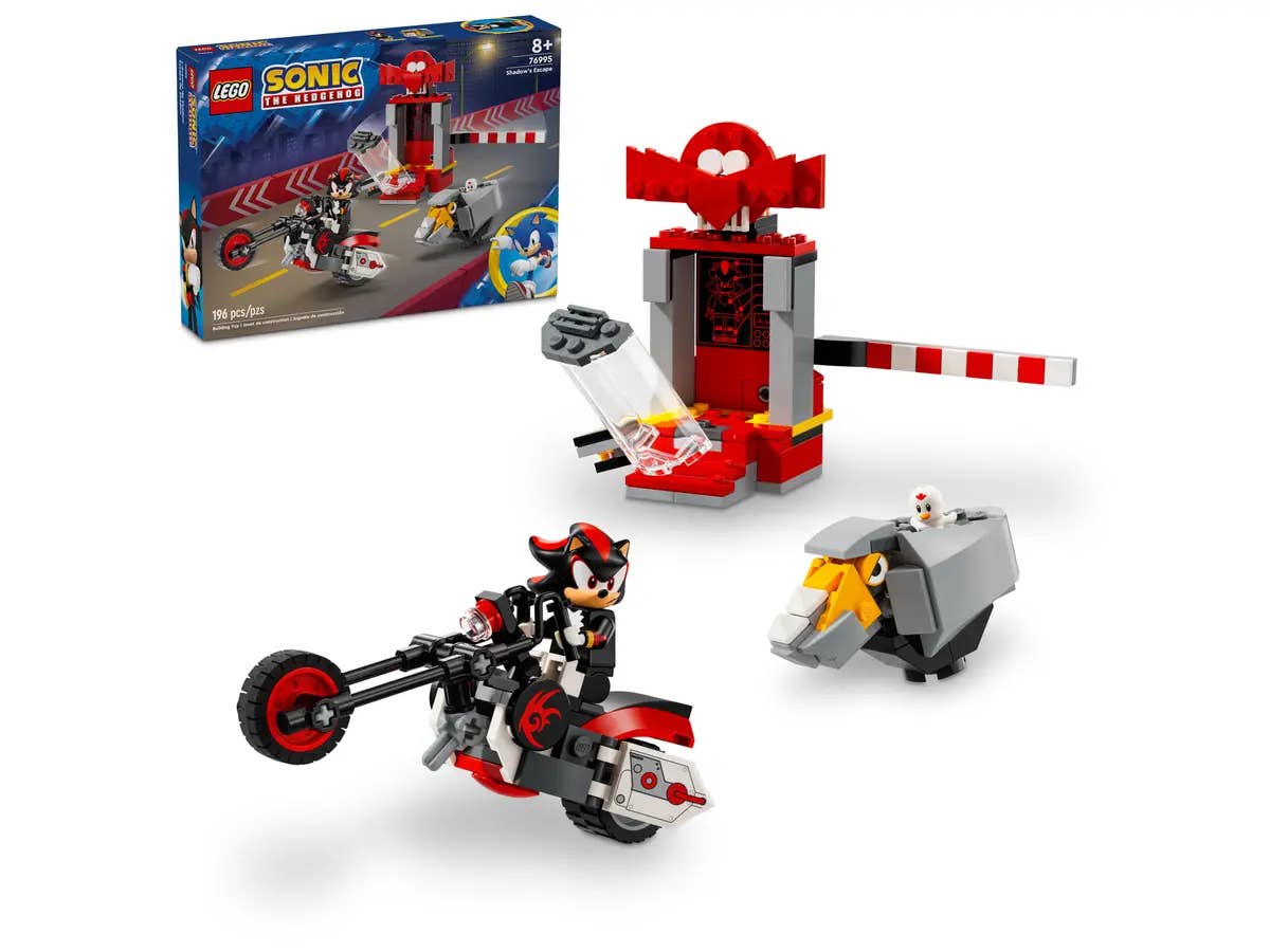 Lego Shadow the Hedgehog set officially revealed