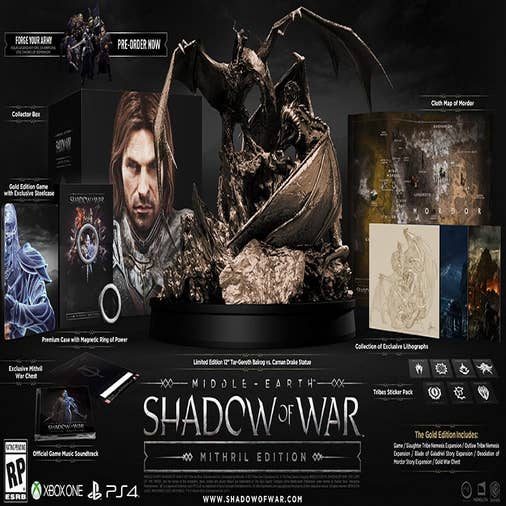 Shadow of War' expande sistema premiado e perde parte da alma no