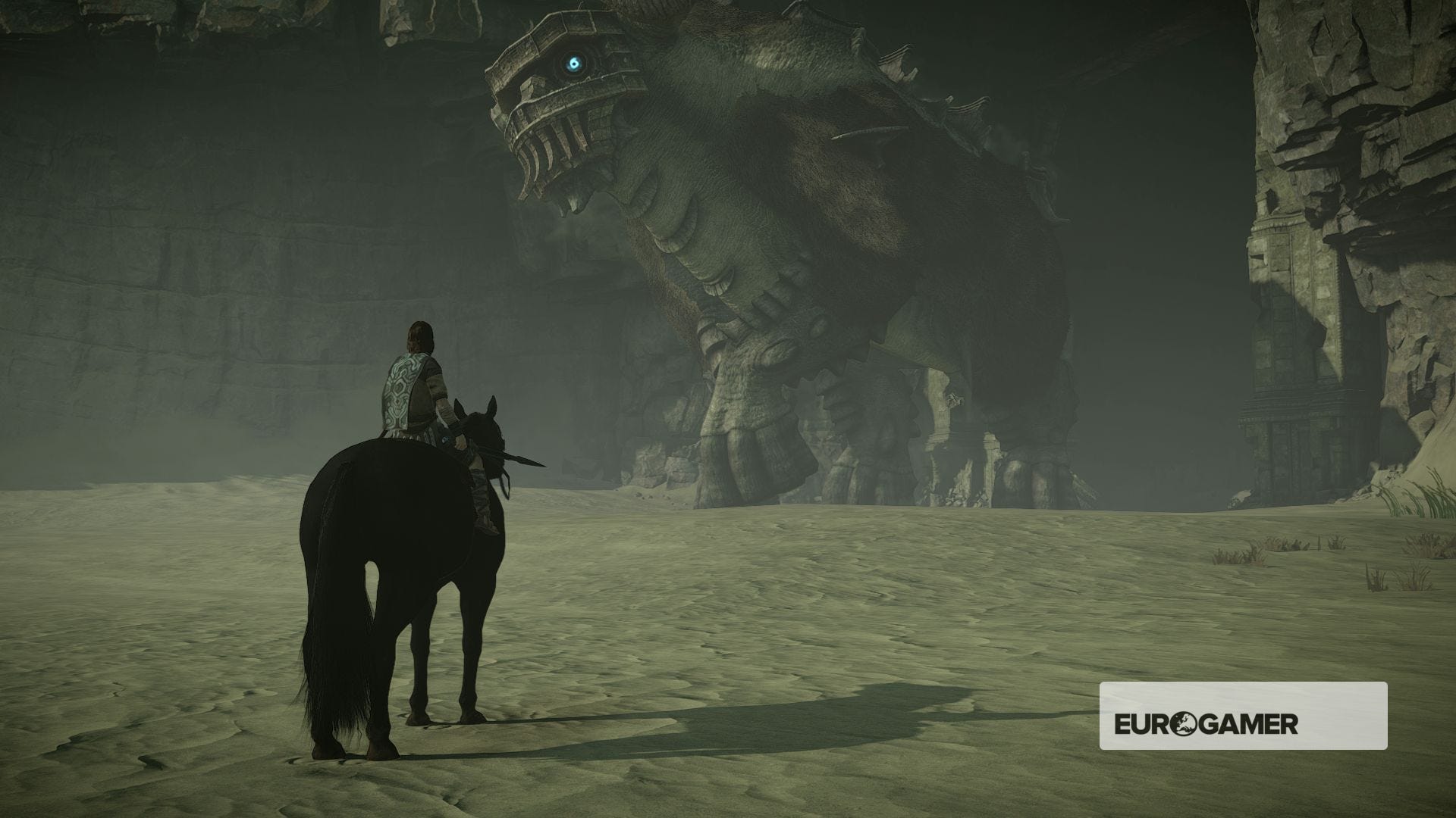 Shadow of the Colossus - Colossus 2 location and how to defeat the ...