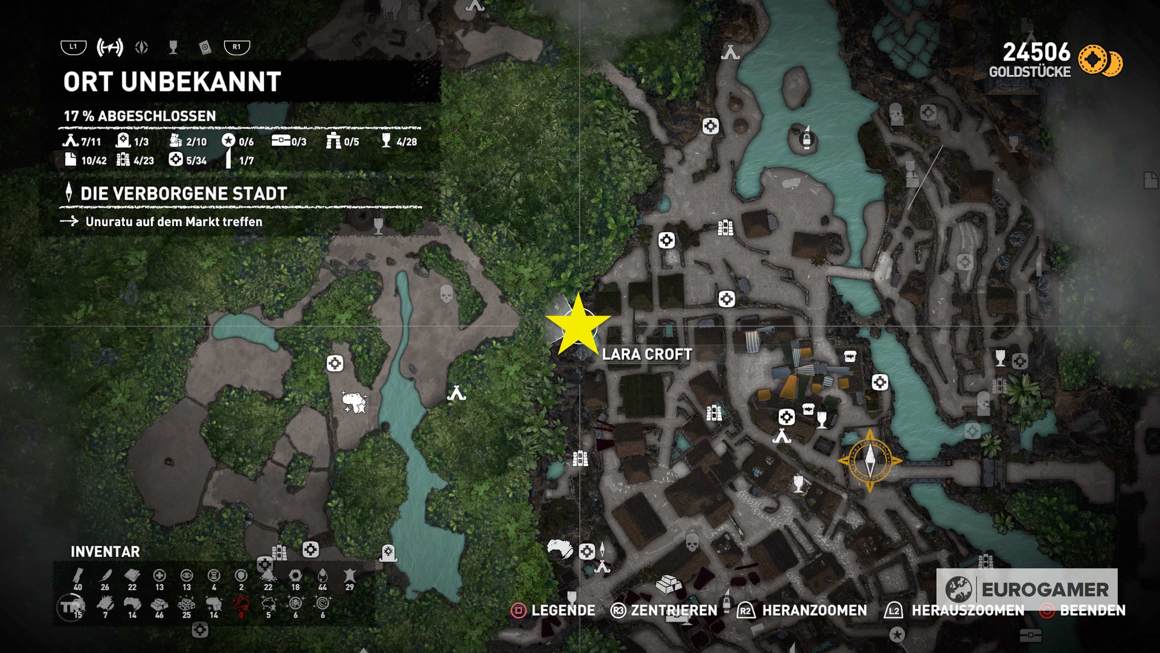 Shadow Of The Tomb Raider Die Verborgene Stadt Shadow of the Tomb Raider: Alle Herausforderungen in Verborgene Stadt