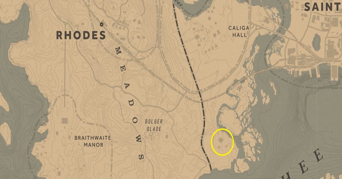 This fan-made Red Dead Online map now shows you exact locations