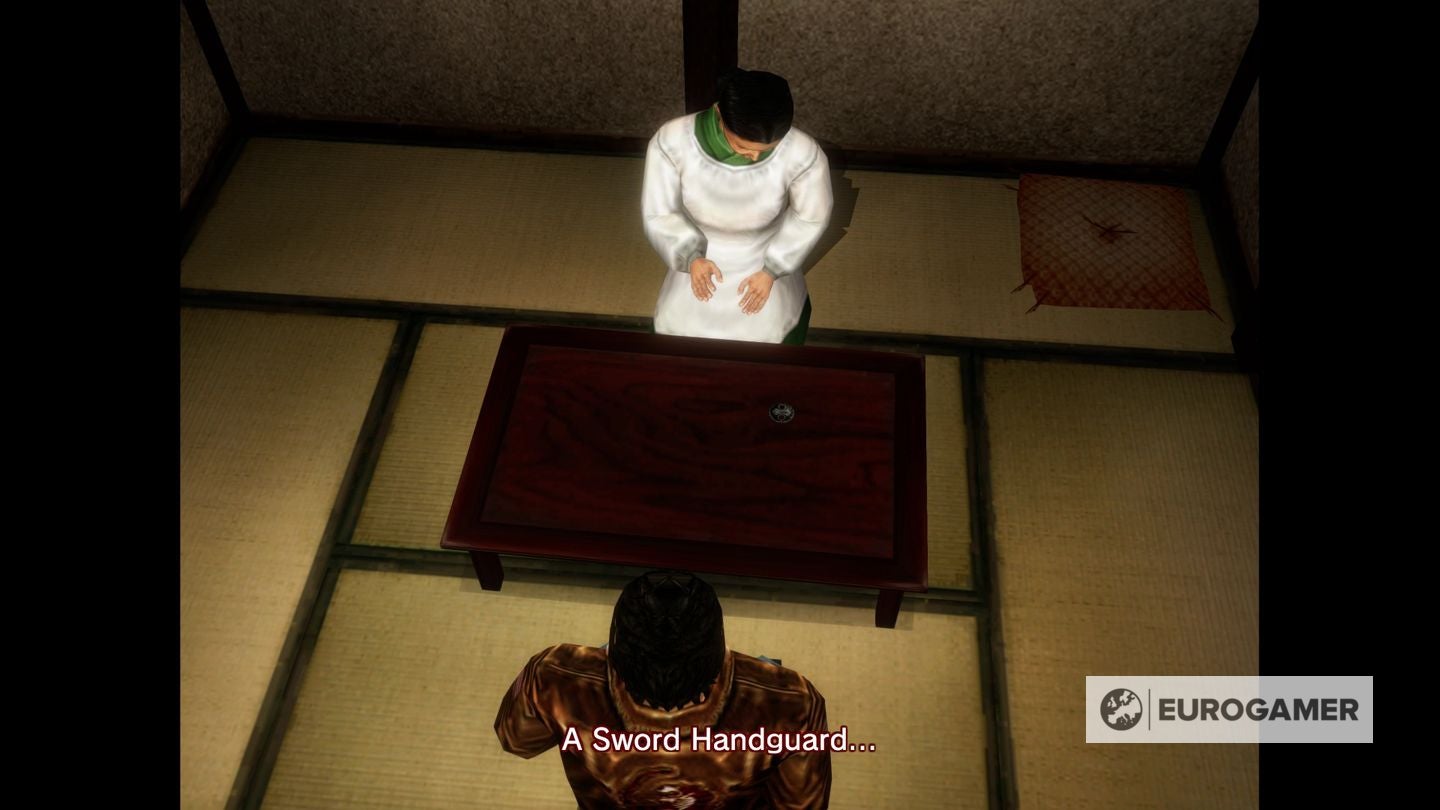 Shenmue Finding the Phoenix Mirror, where to use the Mysterious Key