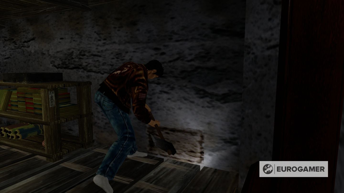 Shenmue Finding the Phoenix Mirror, where to use the Mysterious Key