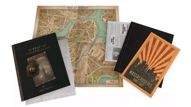 Sherlock Holmes Consulting Detective: Bureau of Investigation - Investigations into Arkham & Elsewhere layout image 2