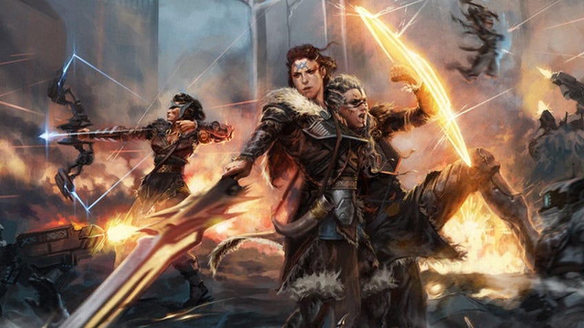 Shield Maidens RPG artwork