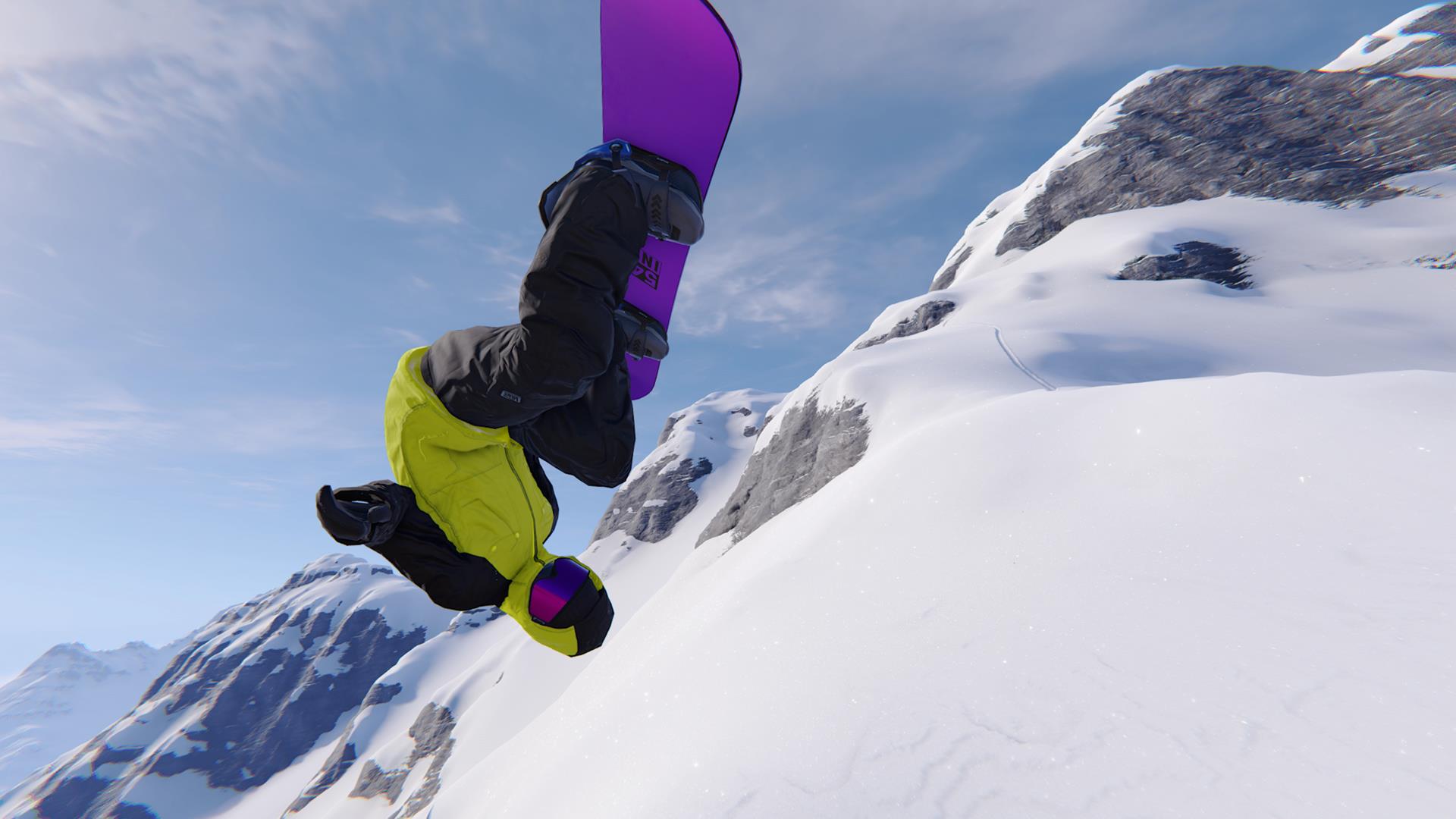 Shredders is a multiplayer, openworld snowboarding game inspired by