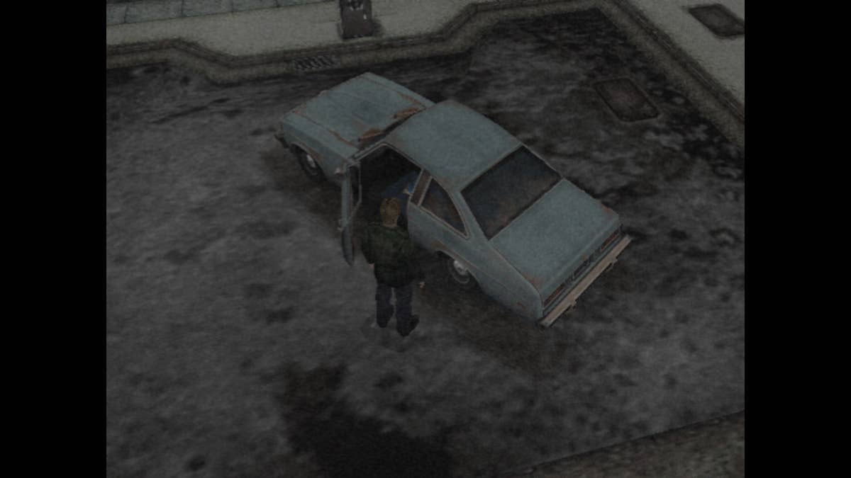 Whether it's the original or the remake, I can't unsee Silent Hill 2's  wonky parking