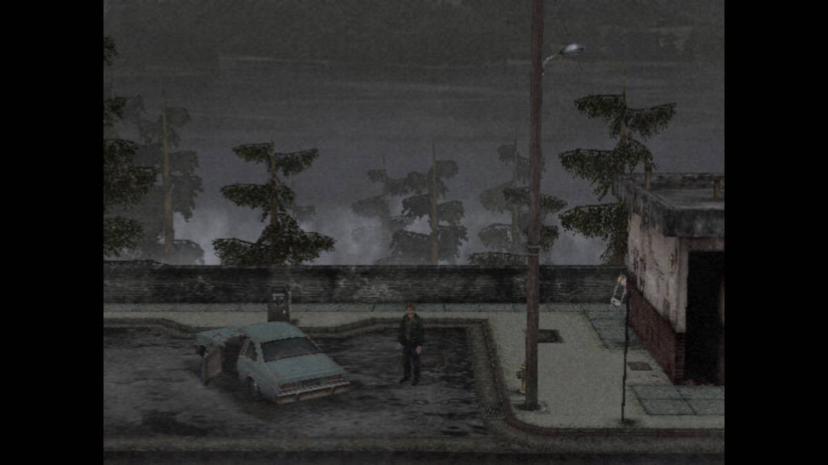 Whether it's the original or the remake, I can't unsee Silent Hill 2's  wonky parking