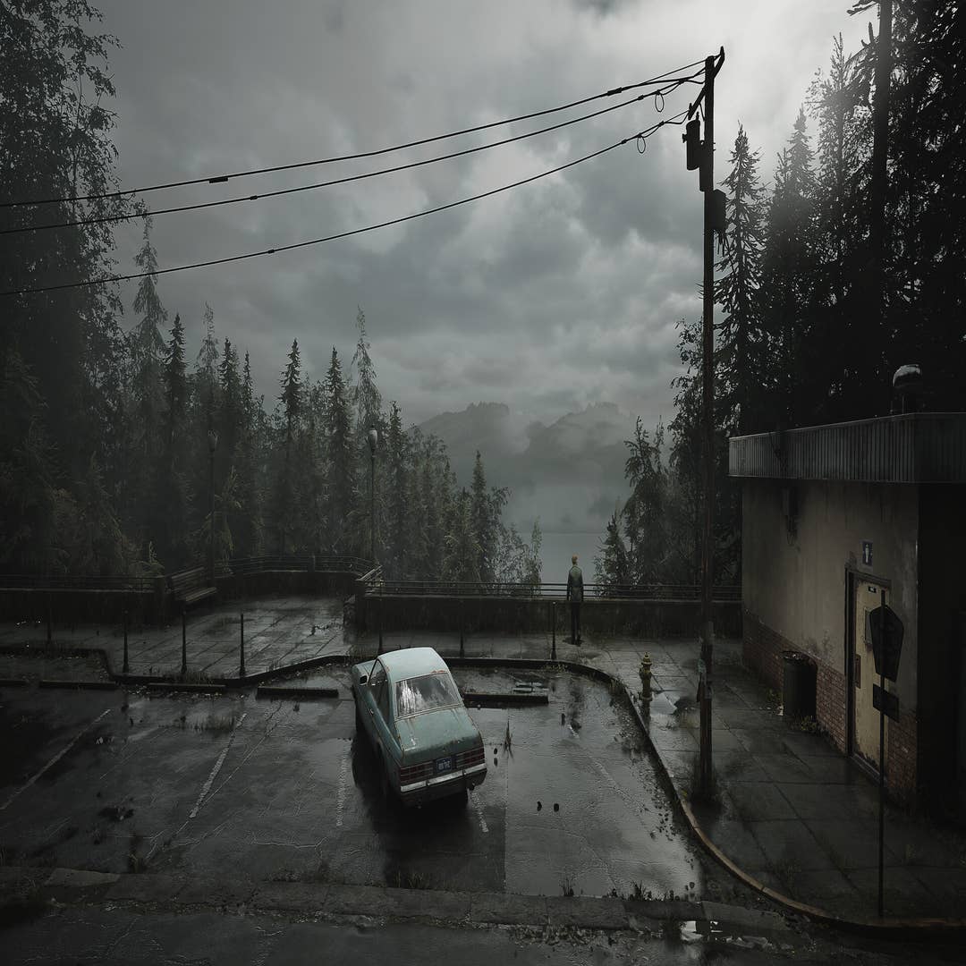 Whether it's the original or the remake, I can't unsee Silent Hill 2's  wonky parking