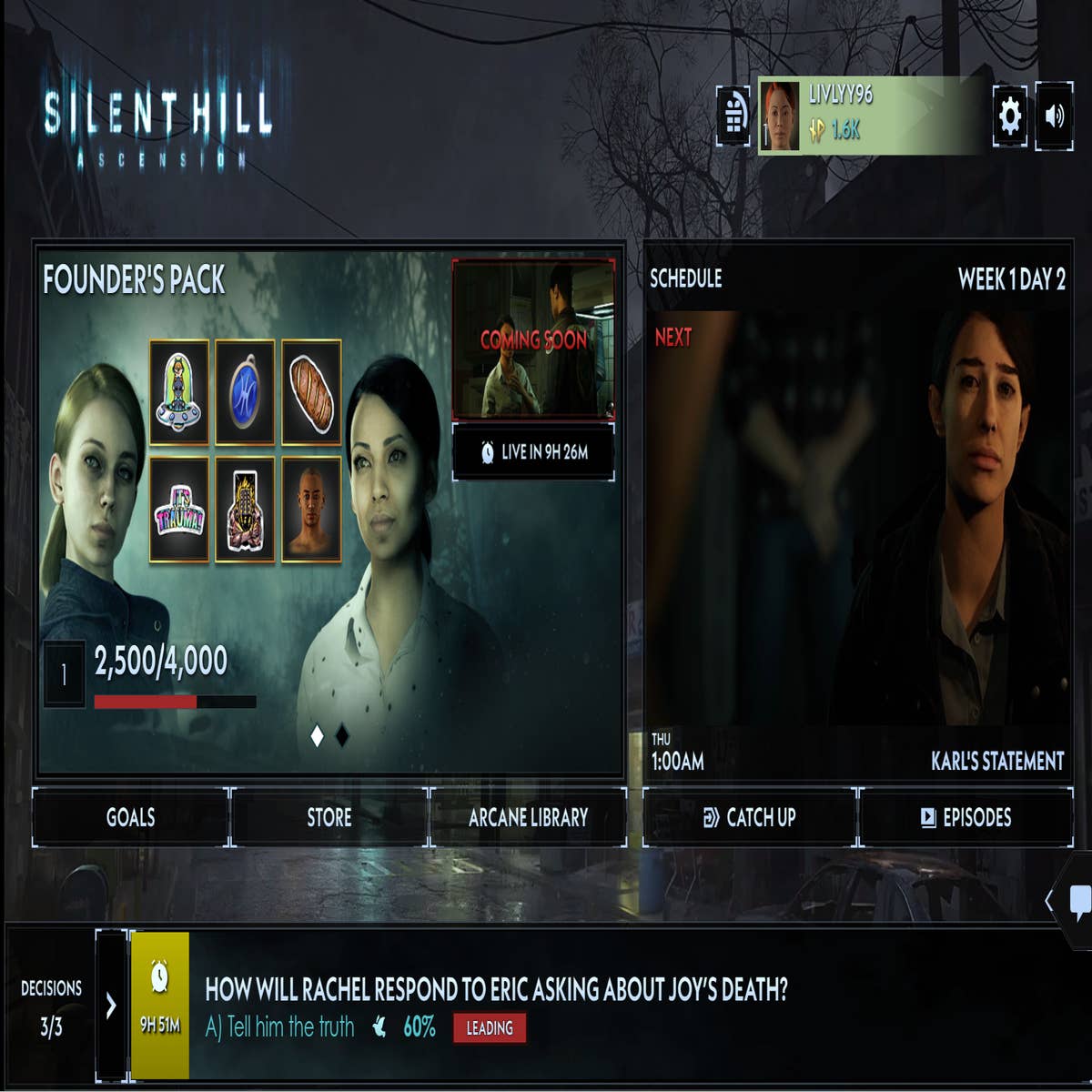 Silent Hill: Ascension Is a Messy Start For A New Era Of Silent Hill