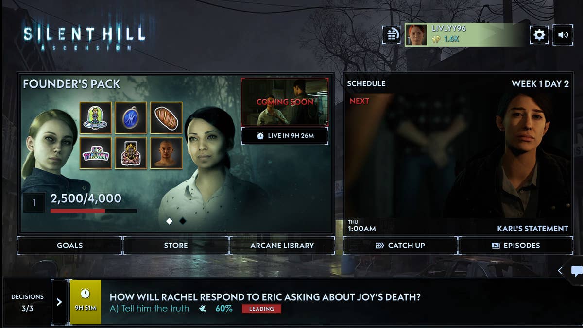 Developers squad up for streaming RPG Silent Hill: Ascension