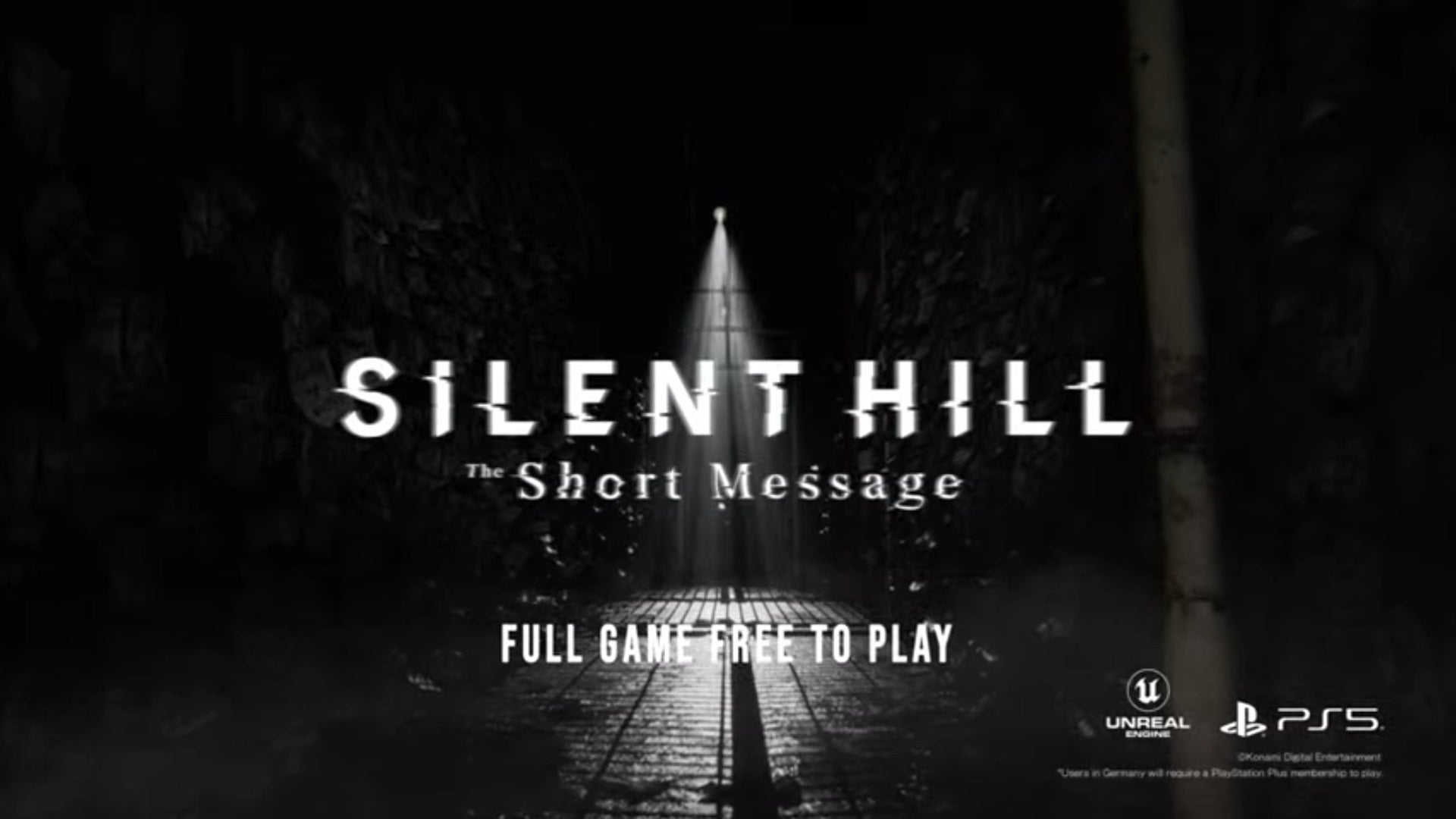 First person horror game Silent Hill Short Message is out right now for free on the PS5