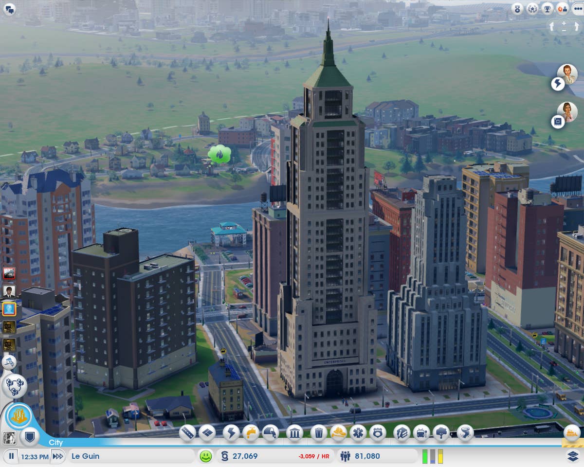 Simcity 5 City Layout