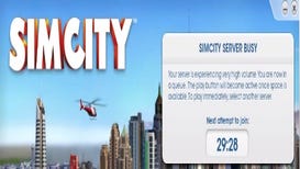 Gamers Line Up To Play SimCity...