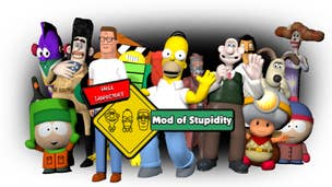 The promo art for Hell Inspector's Mod of Stupidity.
