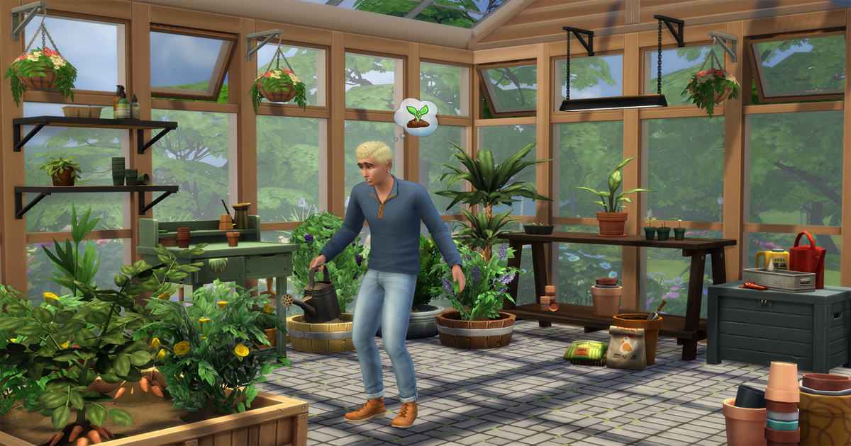 Die Sims 4 baut diese Woche Gewächshäuser und Keller in zwei neuen Bausatzpaketen