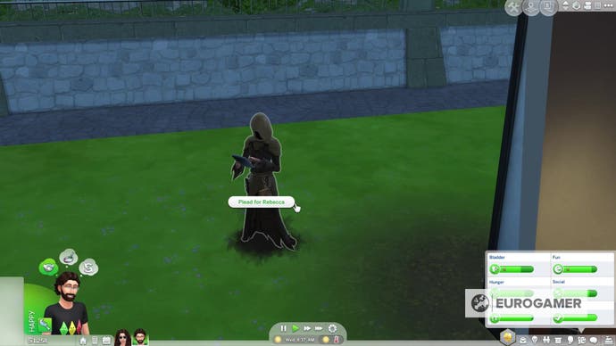 sims 4 ghost child wishing well