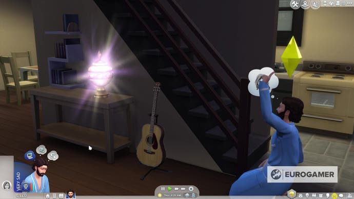 get ghost to appear sims 4