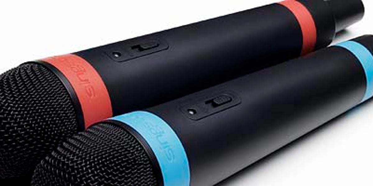 Wireless SingStar microphones announced
