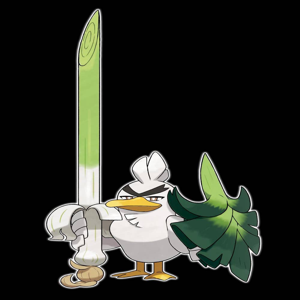 Sirfetch'd  Pokémon Sword e Pokémon Shield
