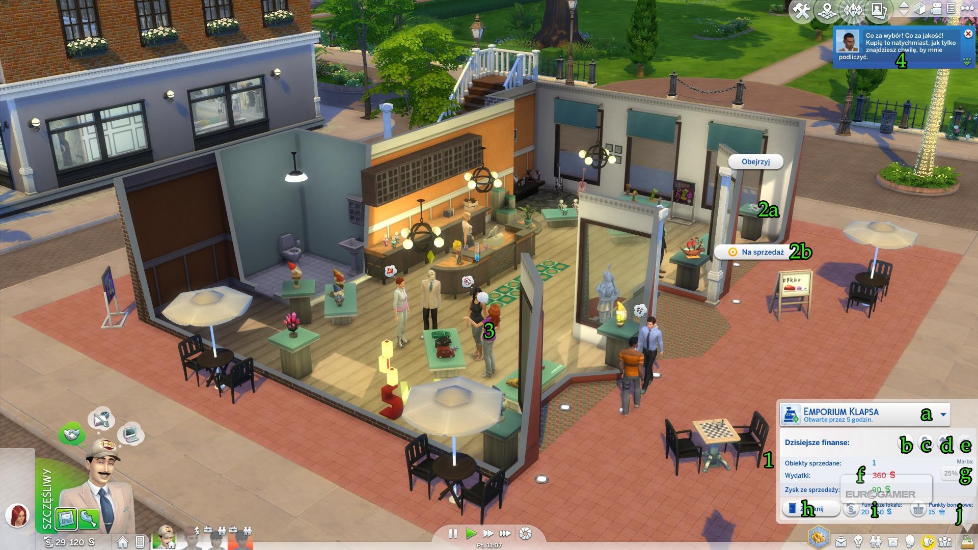 Sims 4: Witaj w pracy - prowadzenie biznesu | Eurogamer.pl