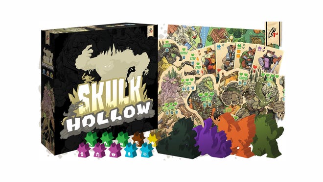 Skulk Hollow board game layout