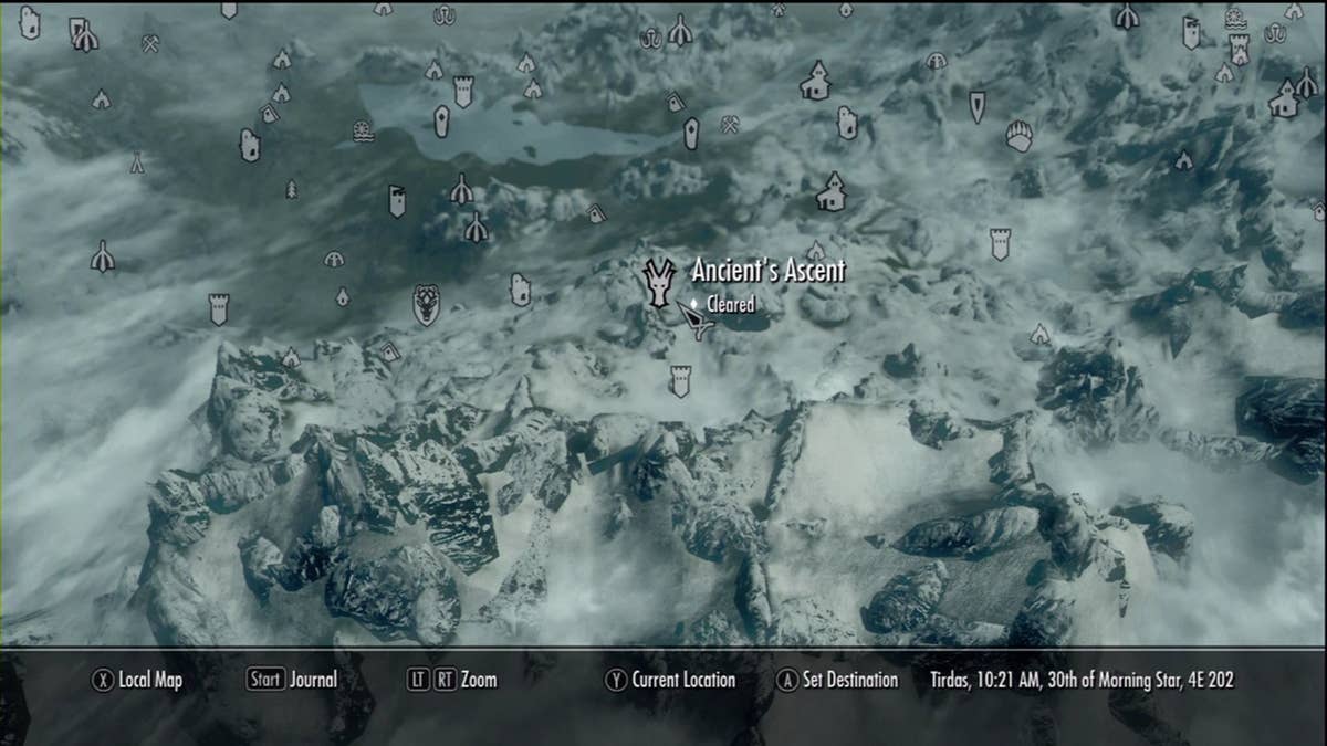 Most Word Wall locations (blue) and Word Wall with dragons