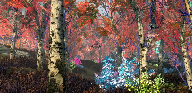 Turn Skyrim's flora colourful with Dreams Of Hurling Your Entire Face Into A Rose Coloured Plastic Fern