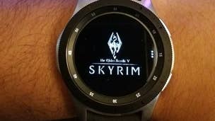 Skyrim isn't on smart watches yet but your friends don't need to know that