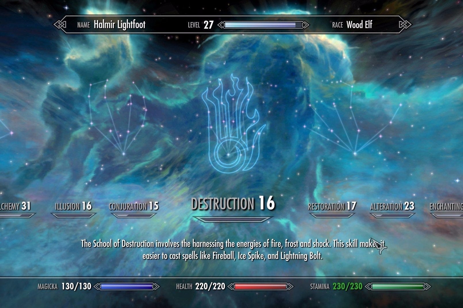 Skyrim Mage Skills - how to max Destruction, Conjuration, Restoration ...