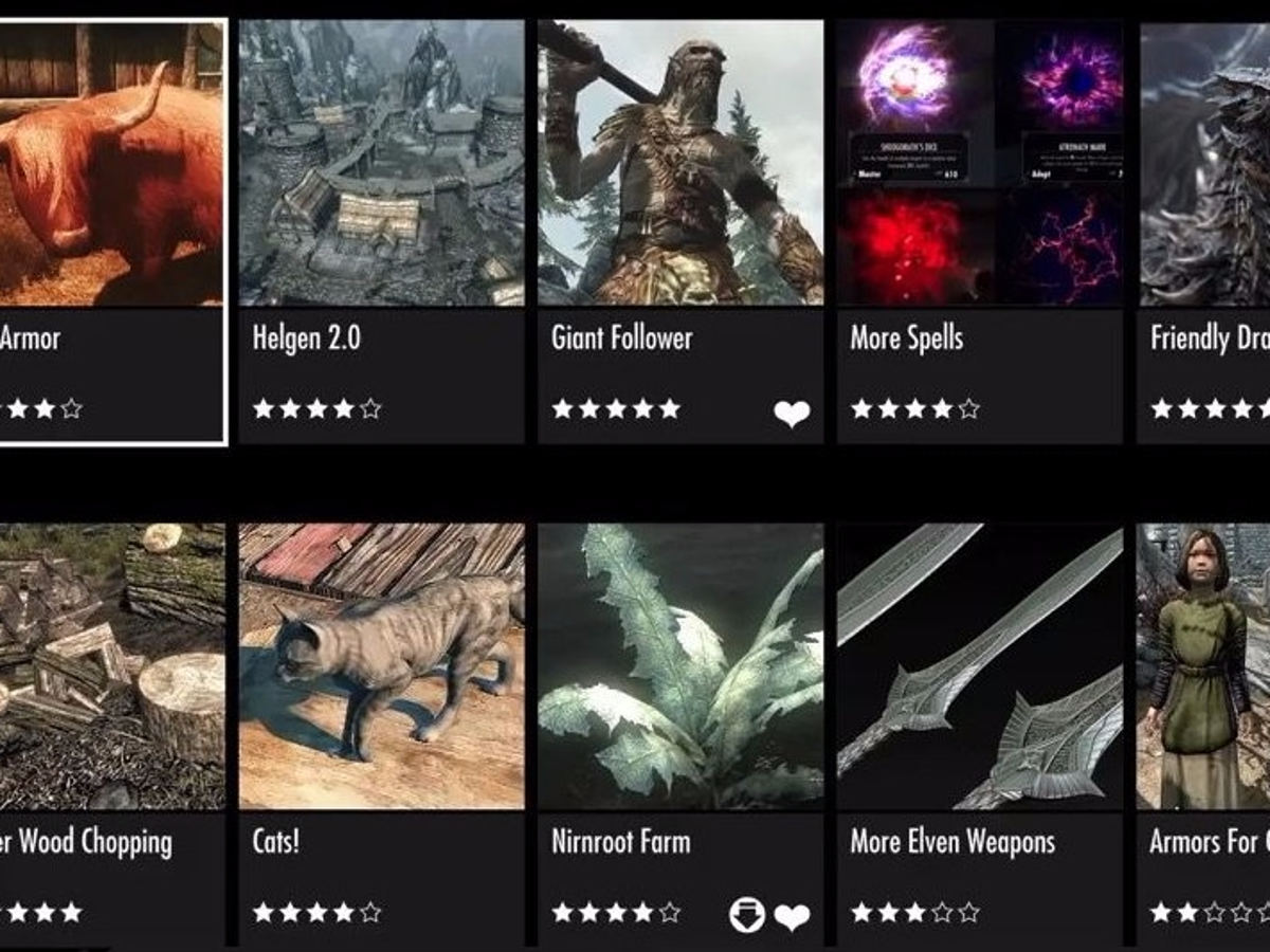 Socialisme afwijzing Ga naar het circuit Skyrim mods on PS4, Xbox One, PC - How to install mods in the Special  Edition release | Eurogamer.net