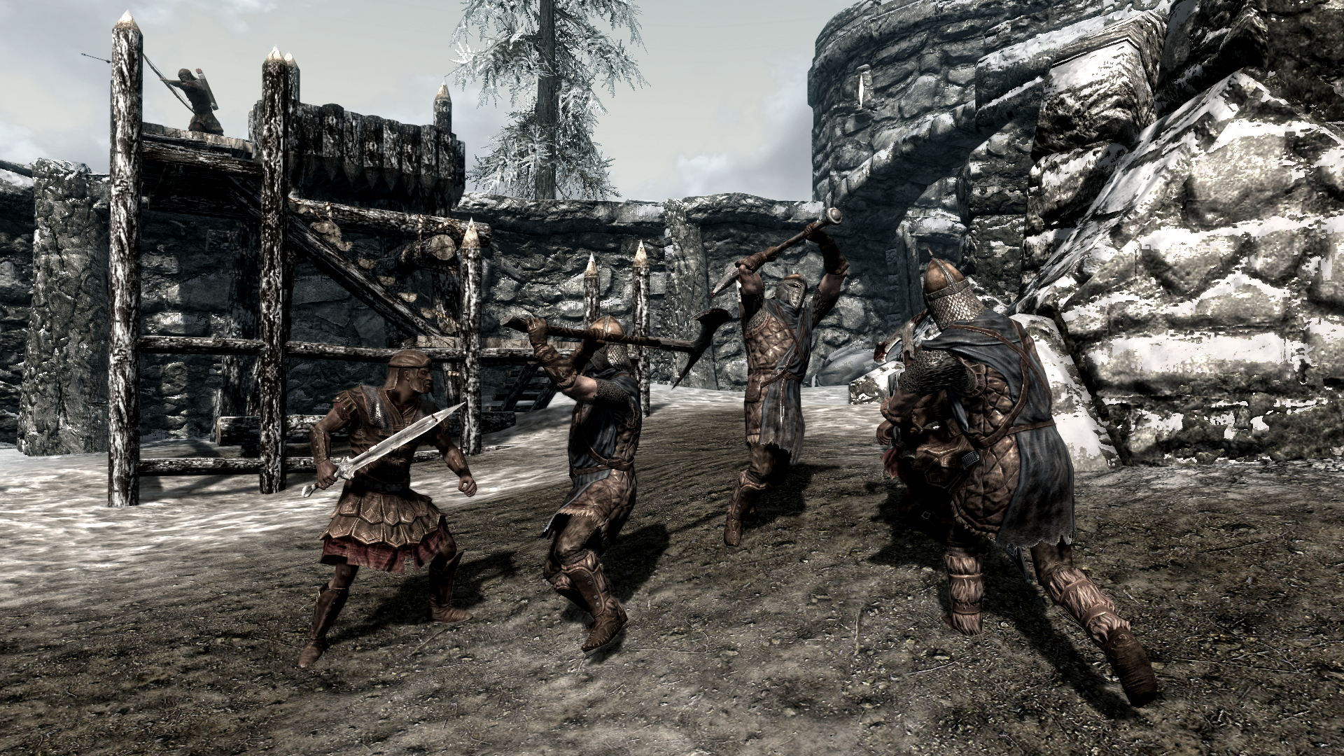 Skyrim Stormcloak Army