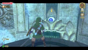 Zelda Skyward Sword: how to open the eye door puzzles