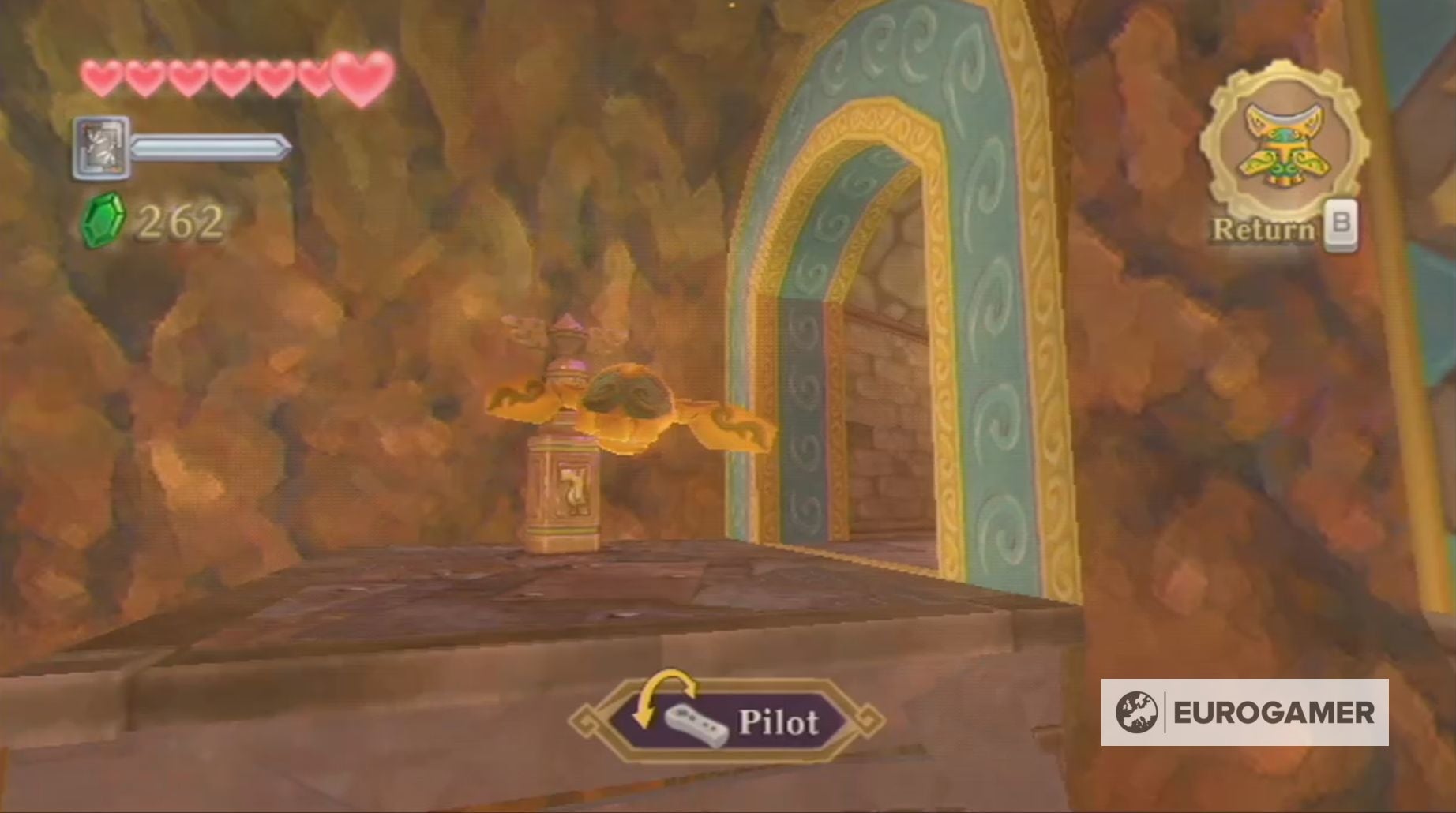 Zelda Skyward Sword Earth Temple dungeon How to get and use the