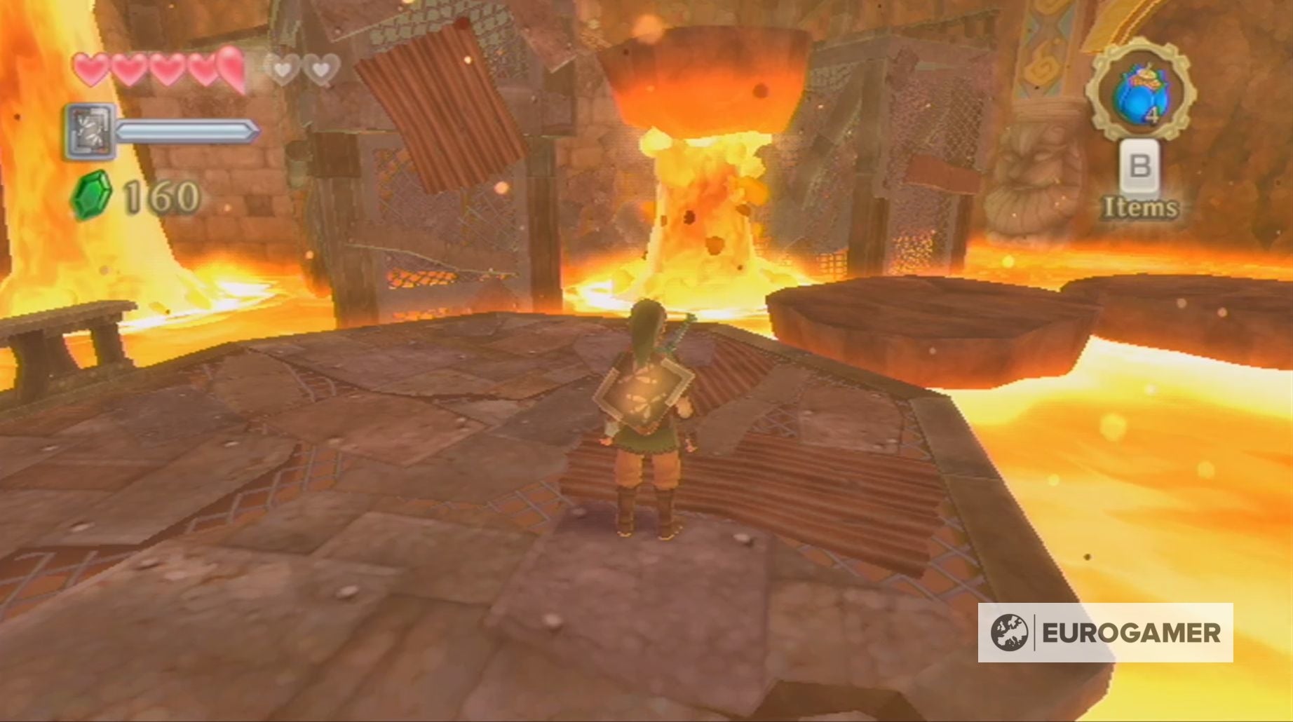 Zelda Skyward Sword Earth Temple dungeon How to get and use the