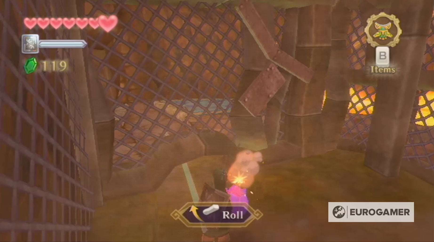 Zelda Skyward Sword Earth Temple dungeon How to get and use the