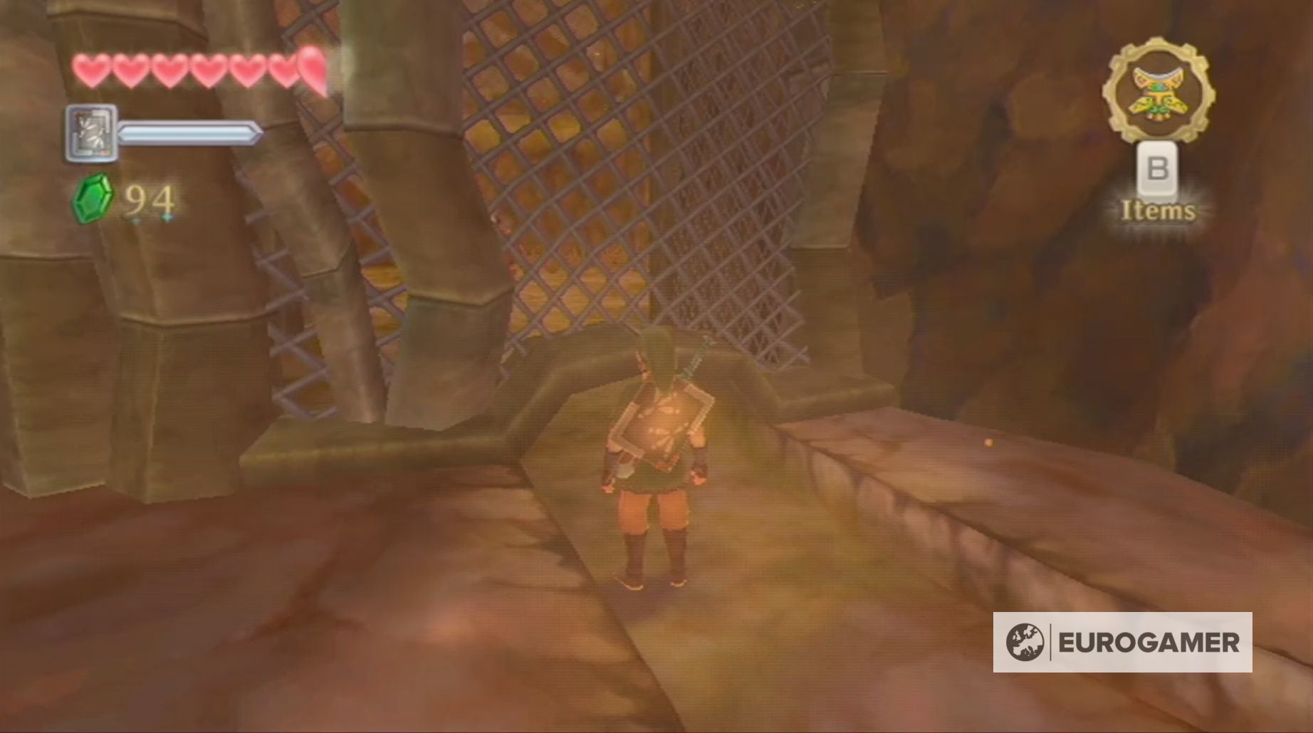 Zelda Skyward Sword Earth Temple dungeon How to get and use the