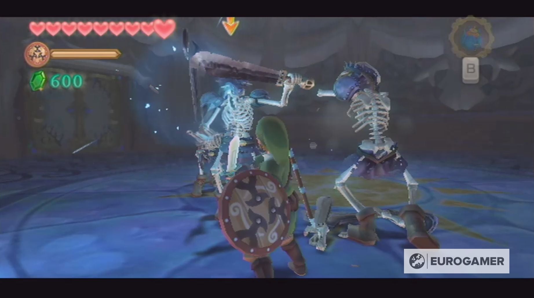 Zelda Skyward Sword Sacred water location How to find the sacred