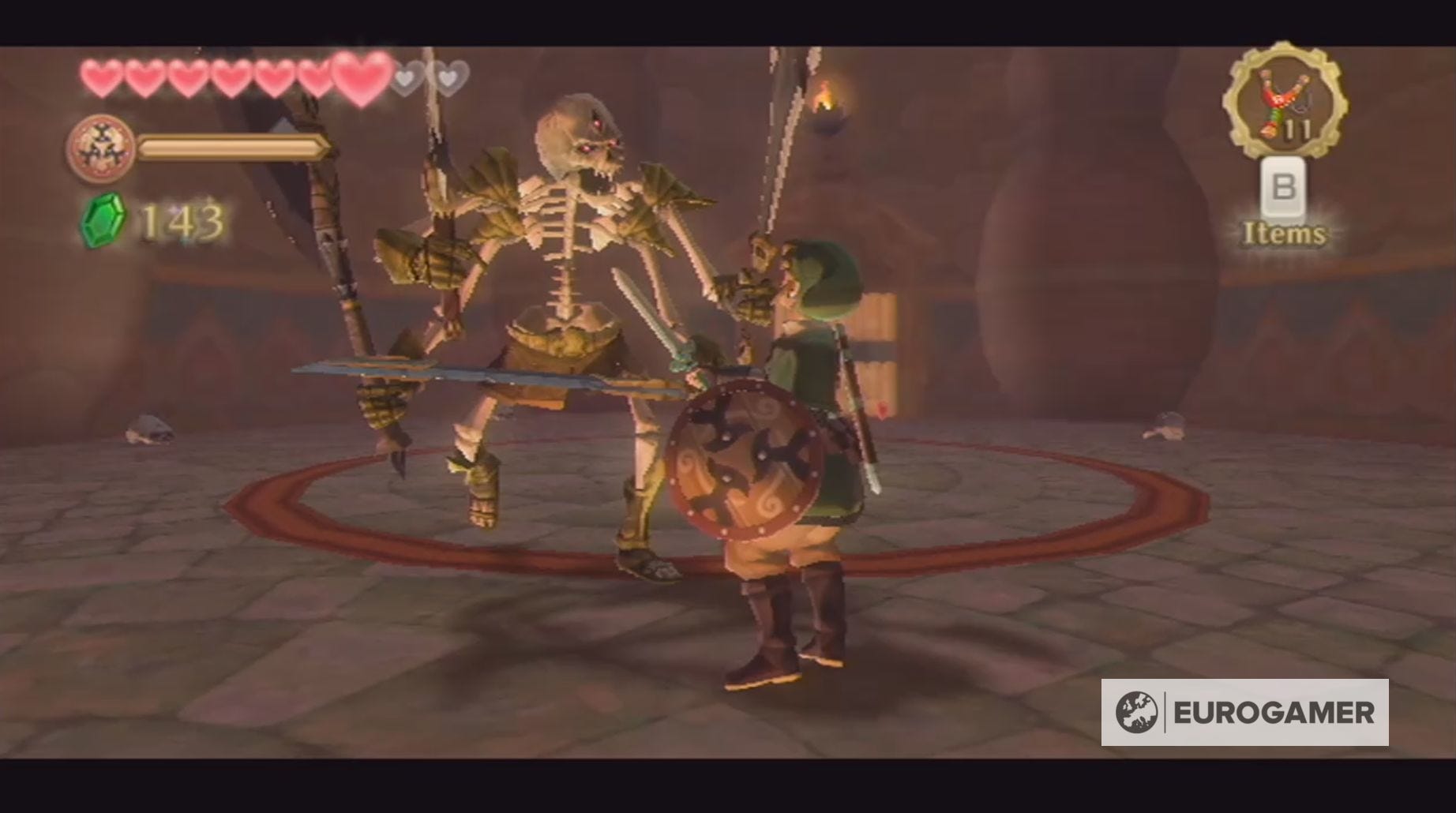 Zelda: Skyward Sword - Ancient Cistern dungeon: How to defeat the ...