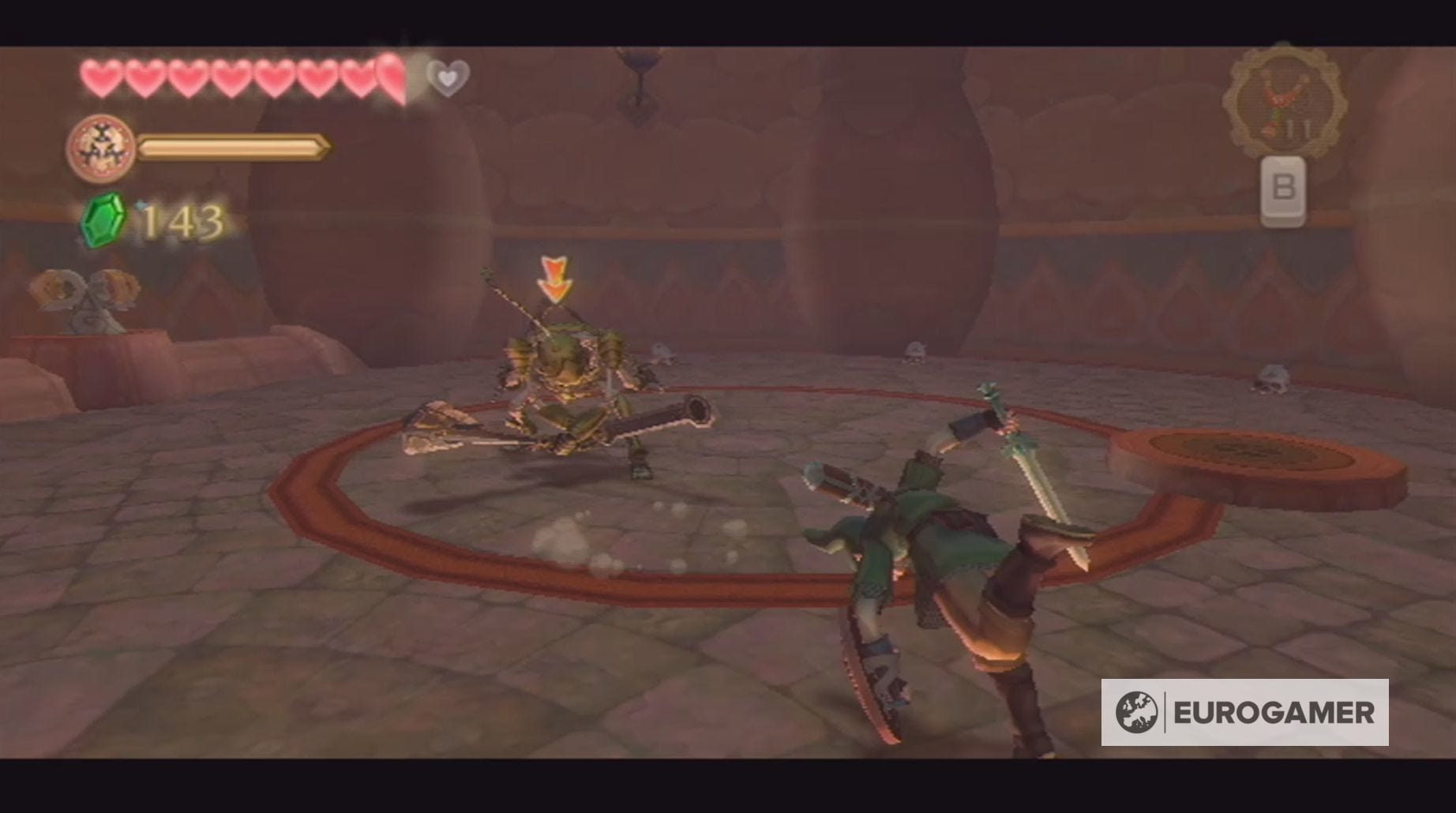Zelda: Skyward Sword - Ancient Cistern dungeon: How to defeat the ...