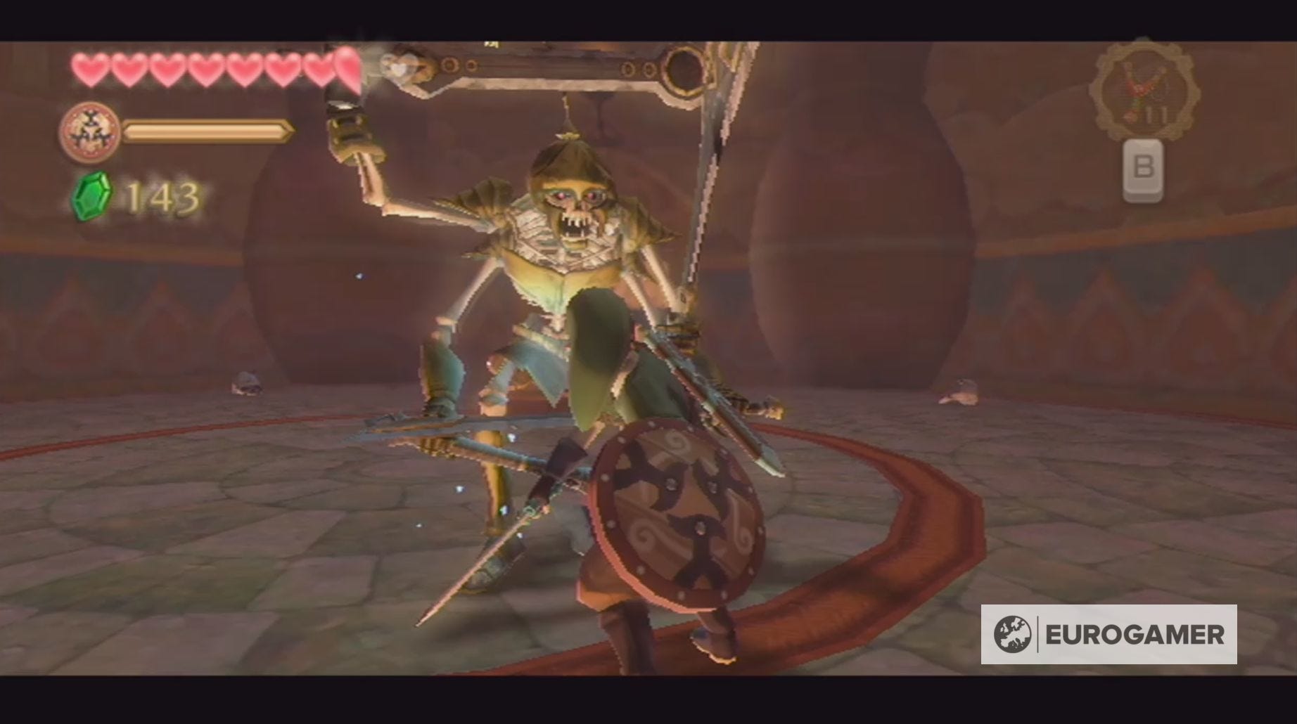 Zelda: Skyward Sword - Ancient Cistern dungeon: How to defeat the ...