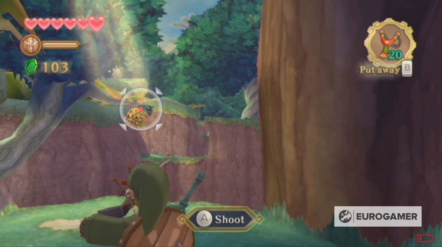 How To Get Hornet Larvae Skyward Sword Zelda: Skyward Sword - The Deep Woods: How to open the first dungeon