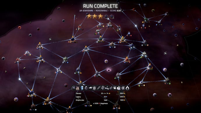 Captura de tela do jogo de slingways de execução completa