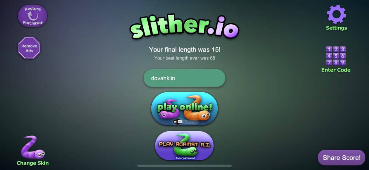 SLITHER.IO HACK, MODS