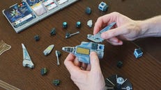 X-Wing meets LEGO miniatures game Snap Ship Tactics releases a starter set into retail next month