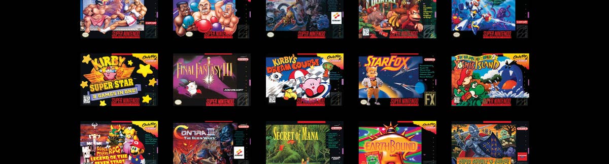 All games top on snes classic