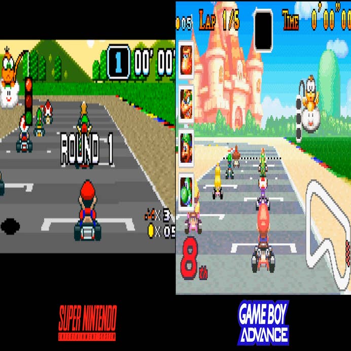 Super Mario Kart (SNES) Playthrough 