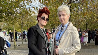 Good Omens cosplay at MCM Comic Con